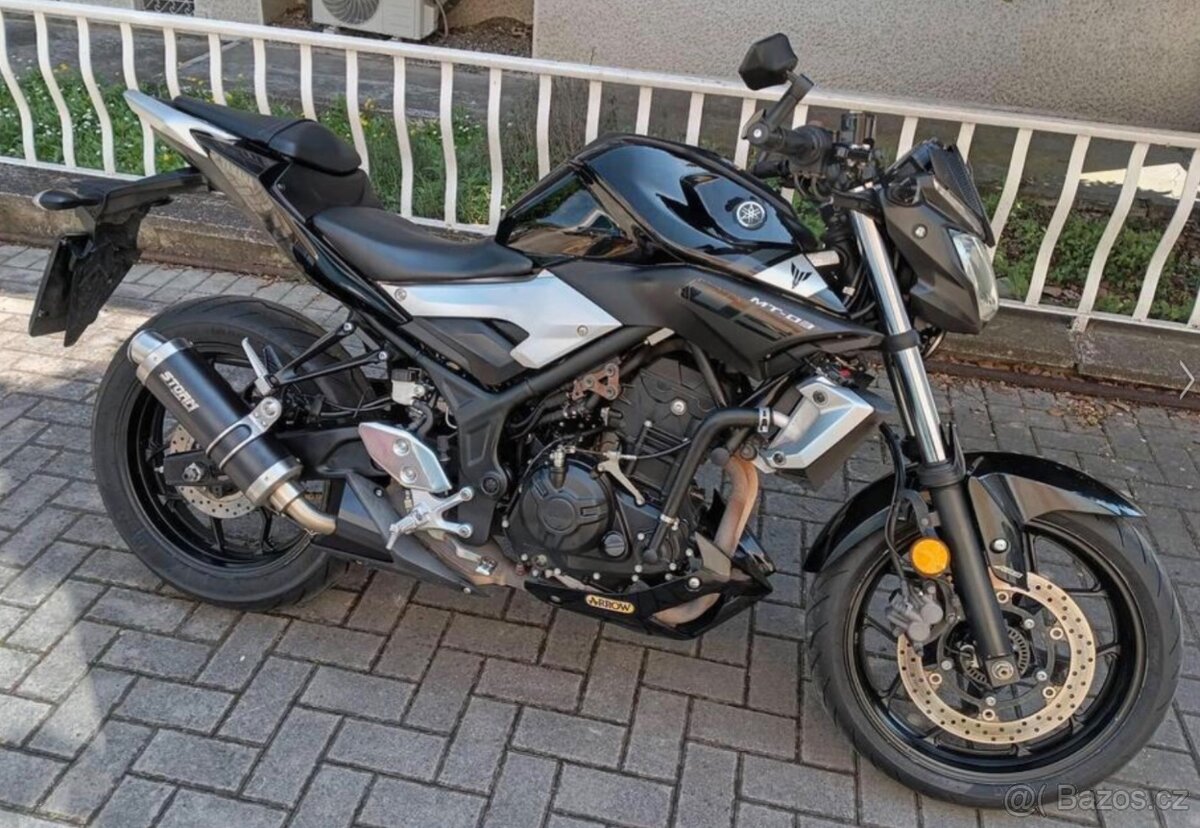 Yamaha MT-03 rok 2016 26.300 km