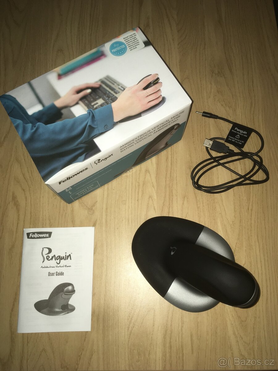 Vertikální myš Fellowes Penguin “L”