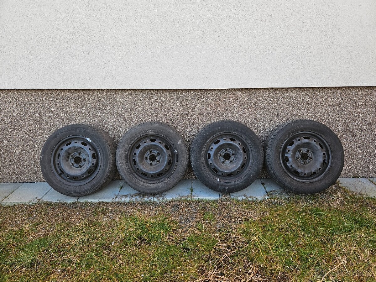 Sada letních kol s letními pneu 185/60 R14