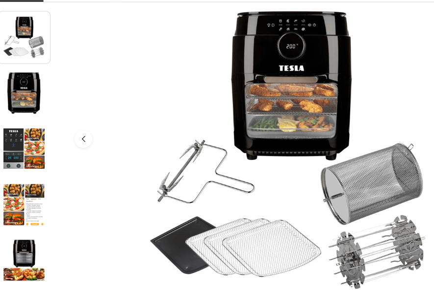 KOUPÍM - TESLA AirCook & Grill QG800 WiFi