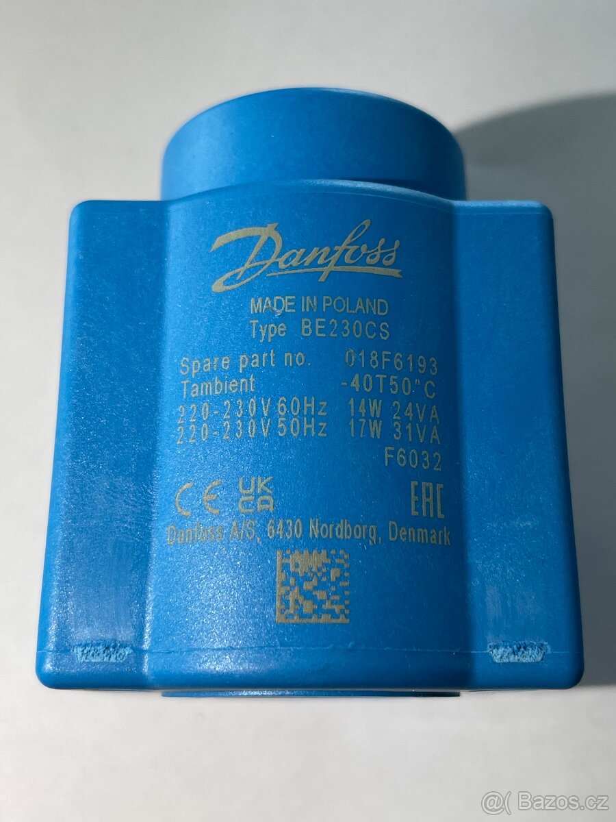 Danfoss cívka BE230CS