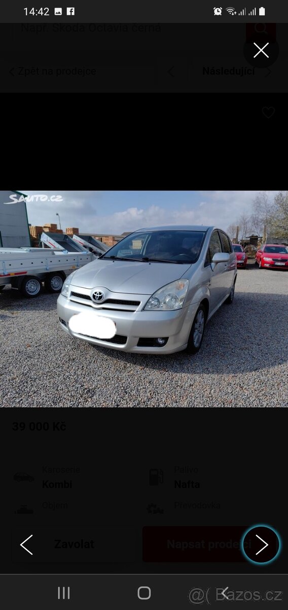 Corolla Verso 2.0 D4-D