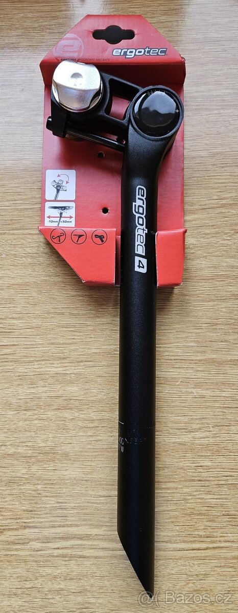 Sedlovka Ergotec Futura 27,2 / 400 mm.
