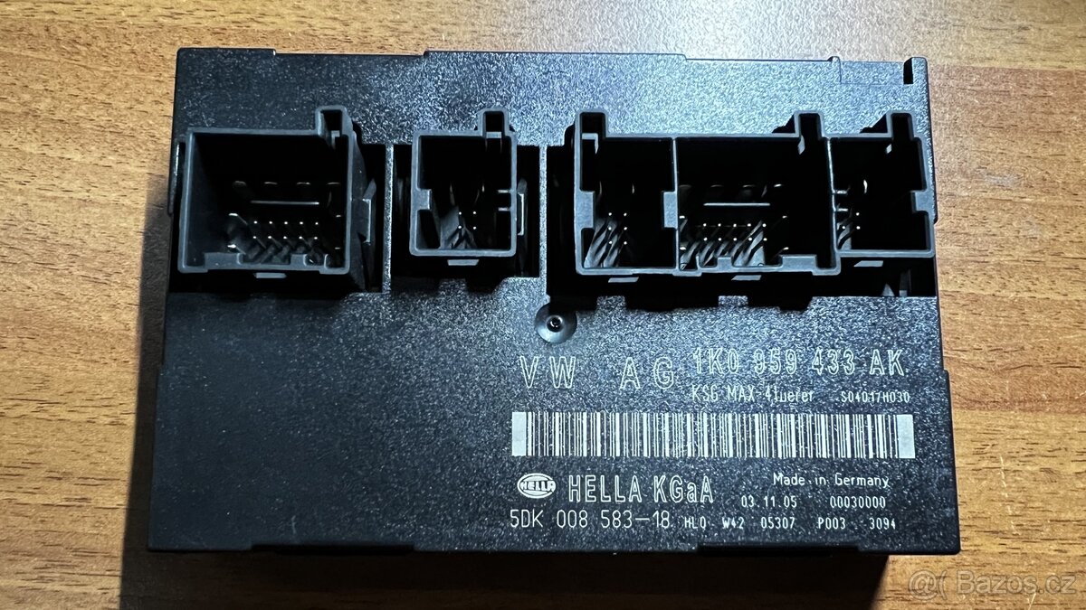 Jednotka Komfortu 1K0959433AK MAX