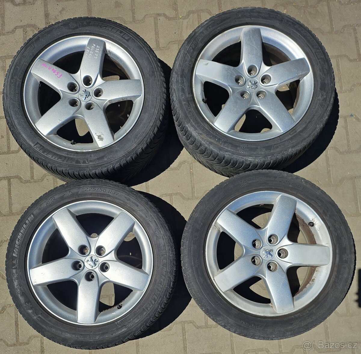 Prodám ALU kola Peugeot č. 1653