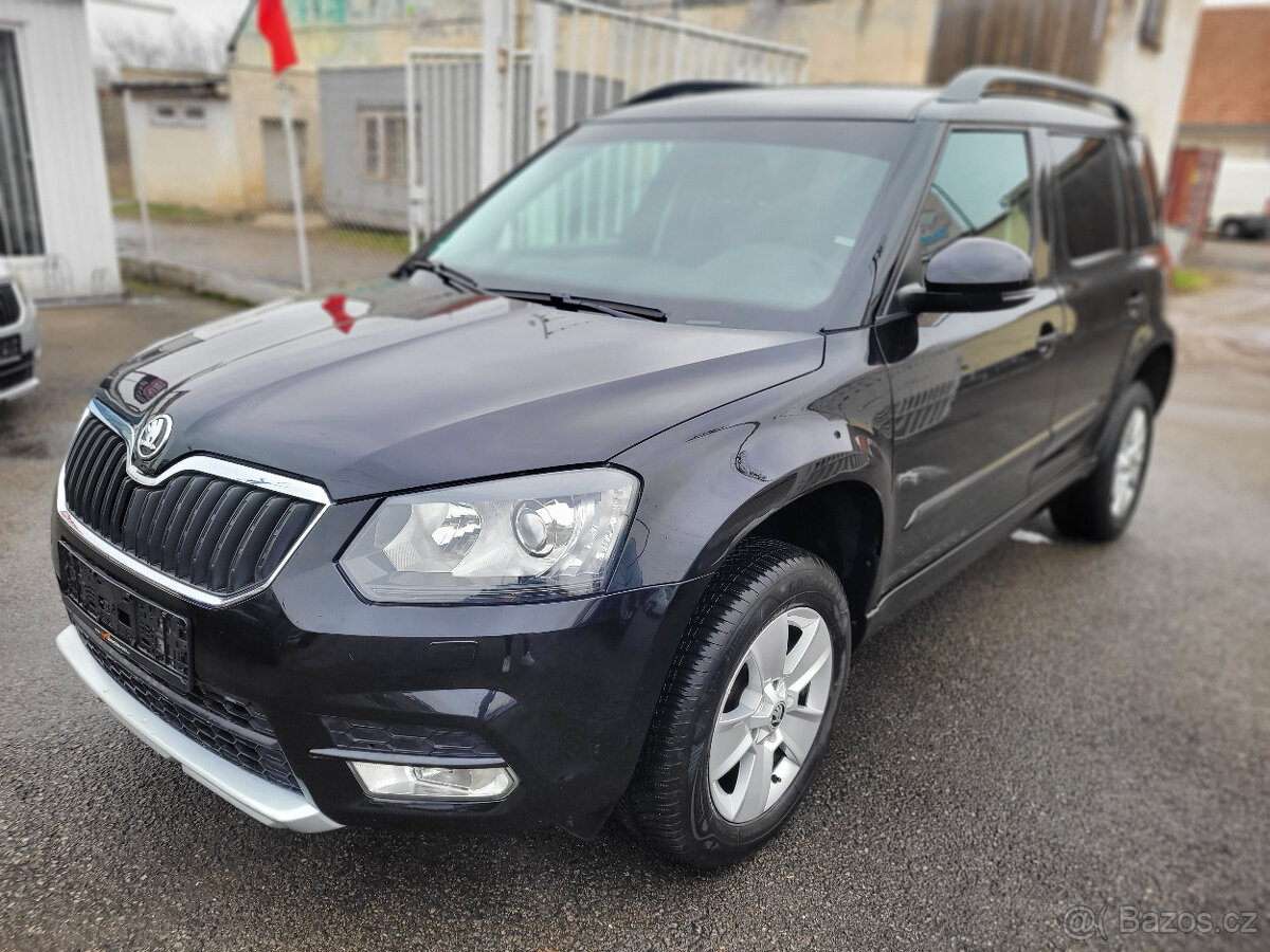 Škoda Yeti, 1,4TSI 90 KW VYHŘÍVANÁ SEDADLA