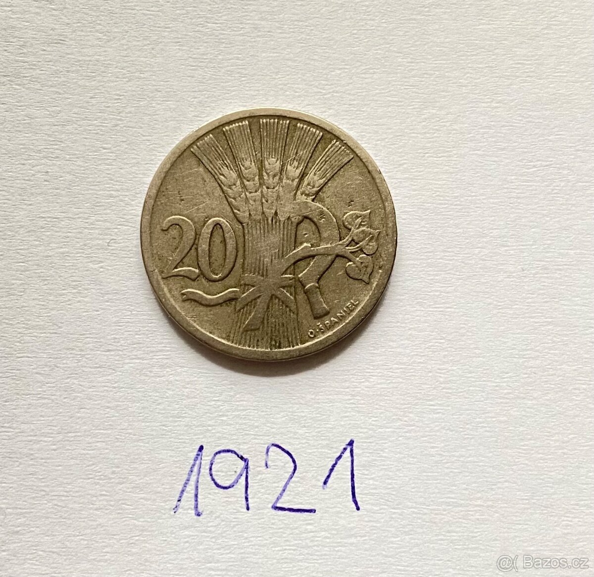MINCE 20h 1921 ČESKOSLOVENSKÁ REPUBLIKA