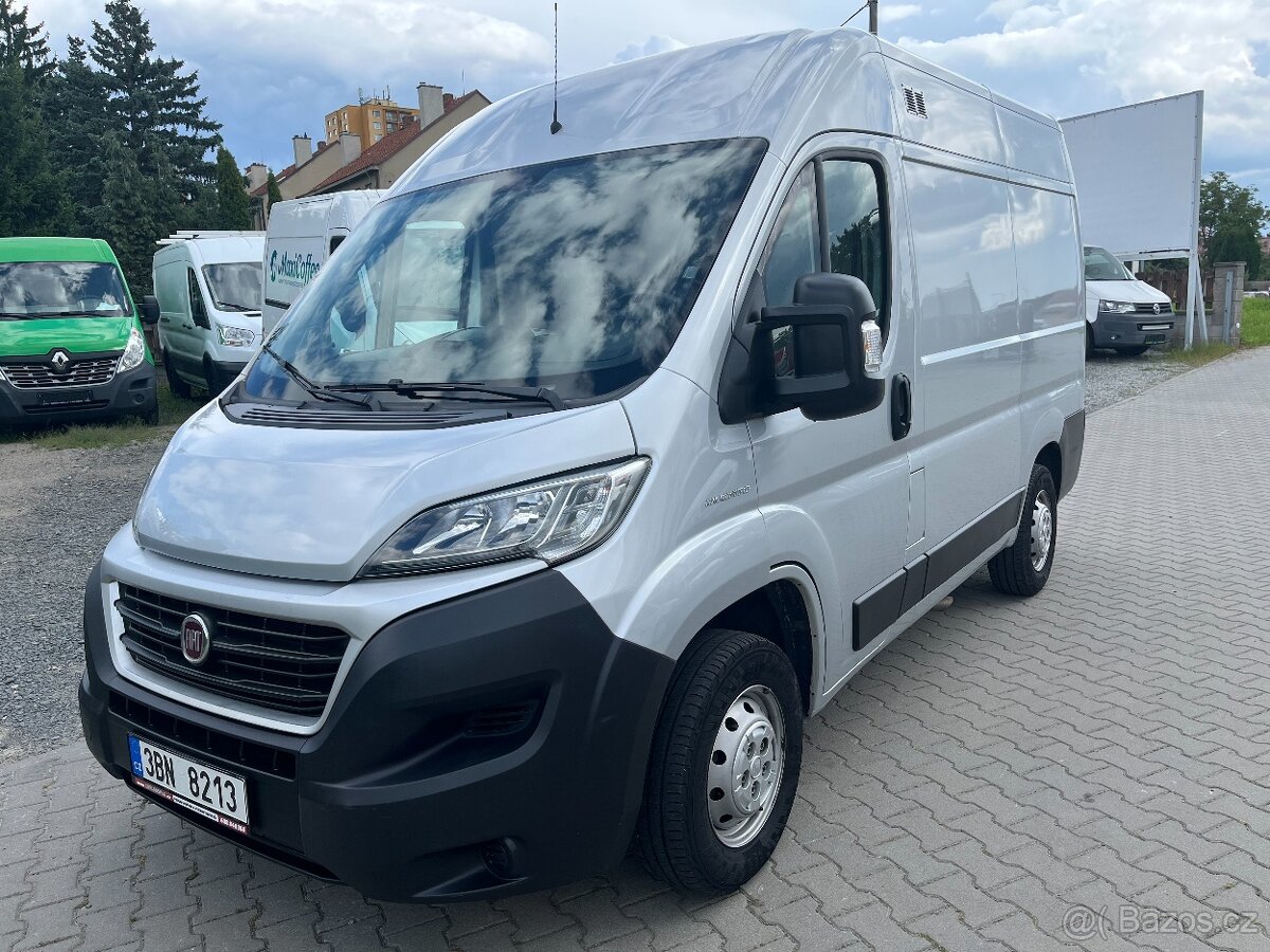 FIAT DUCATO DÍLNA L1H2 2.3JTD110kW,DPH,KLIMA,2019,BEZ ADBLUE