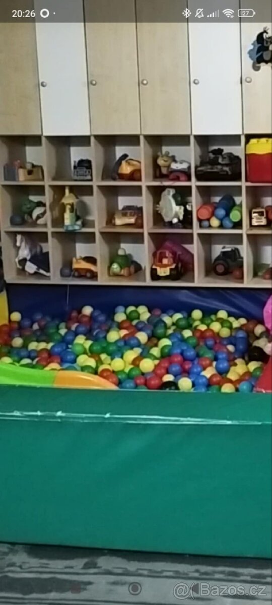 Velký bazén s kuličky