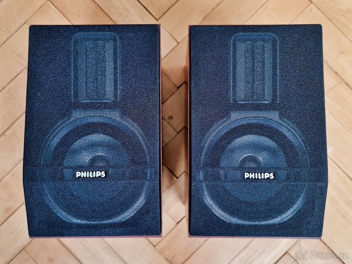 Reproduktory Philips MCD296 ve stavu nových