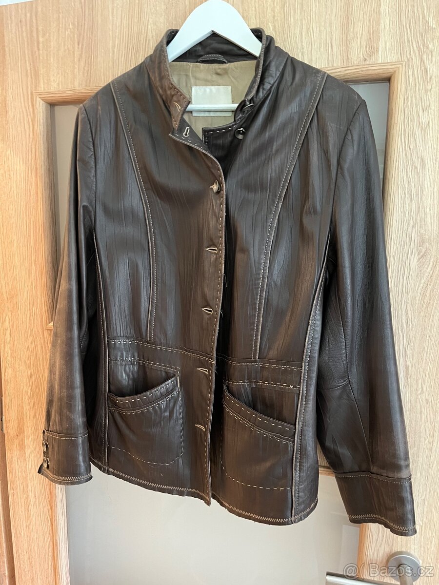 Kožená bunda dámská.
