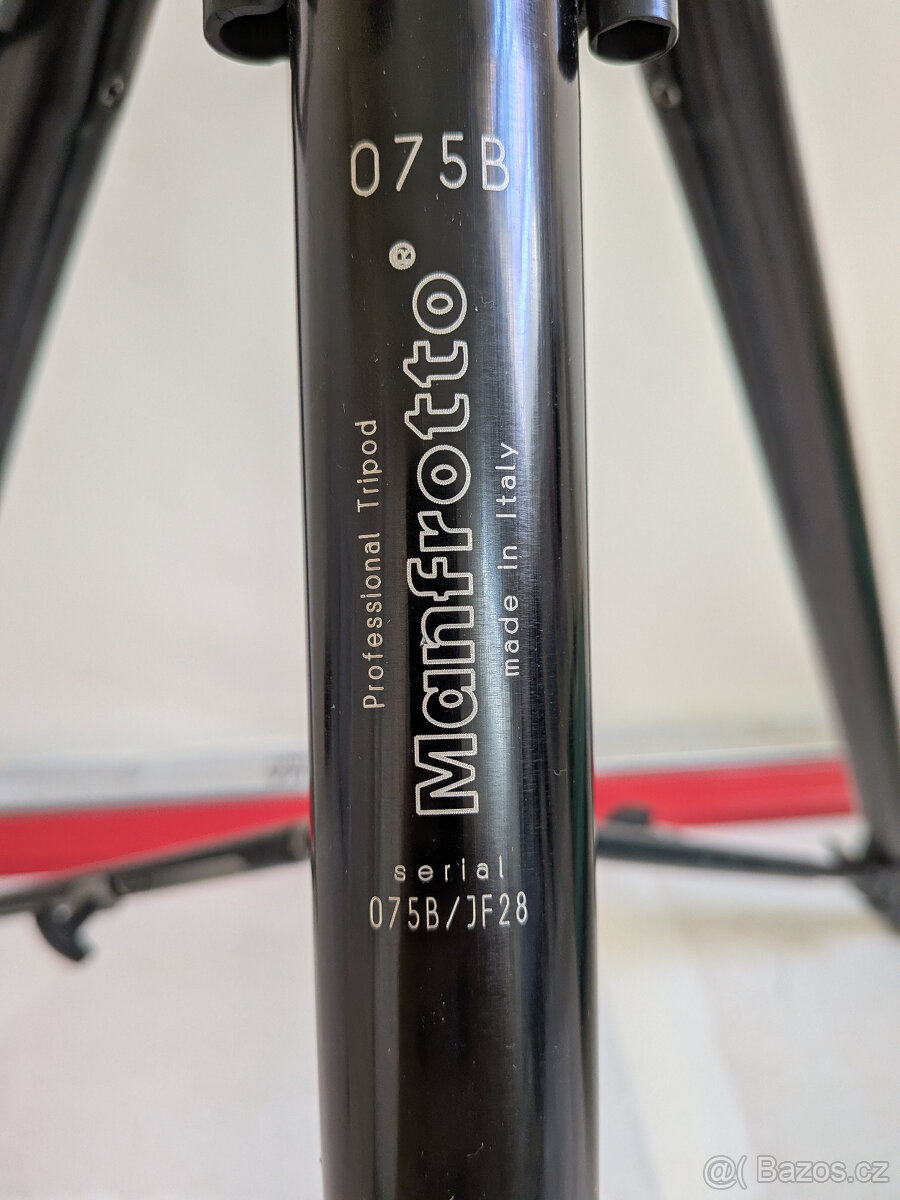 Profi stativ Manfrotto 075B a hlava 029