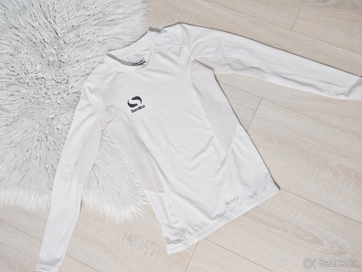 Bílé funkční triko vel 11-12 let