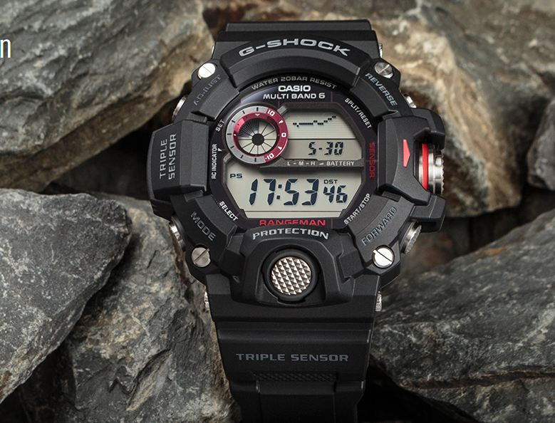 Hodinky Casio G-Shock Rangeman GW-9400-1ER, solární, radiové