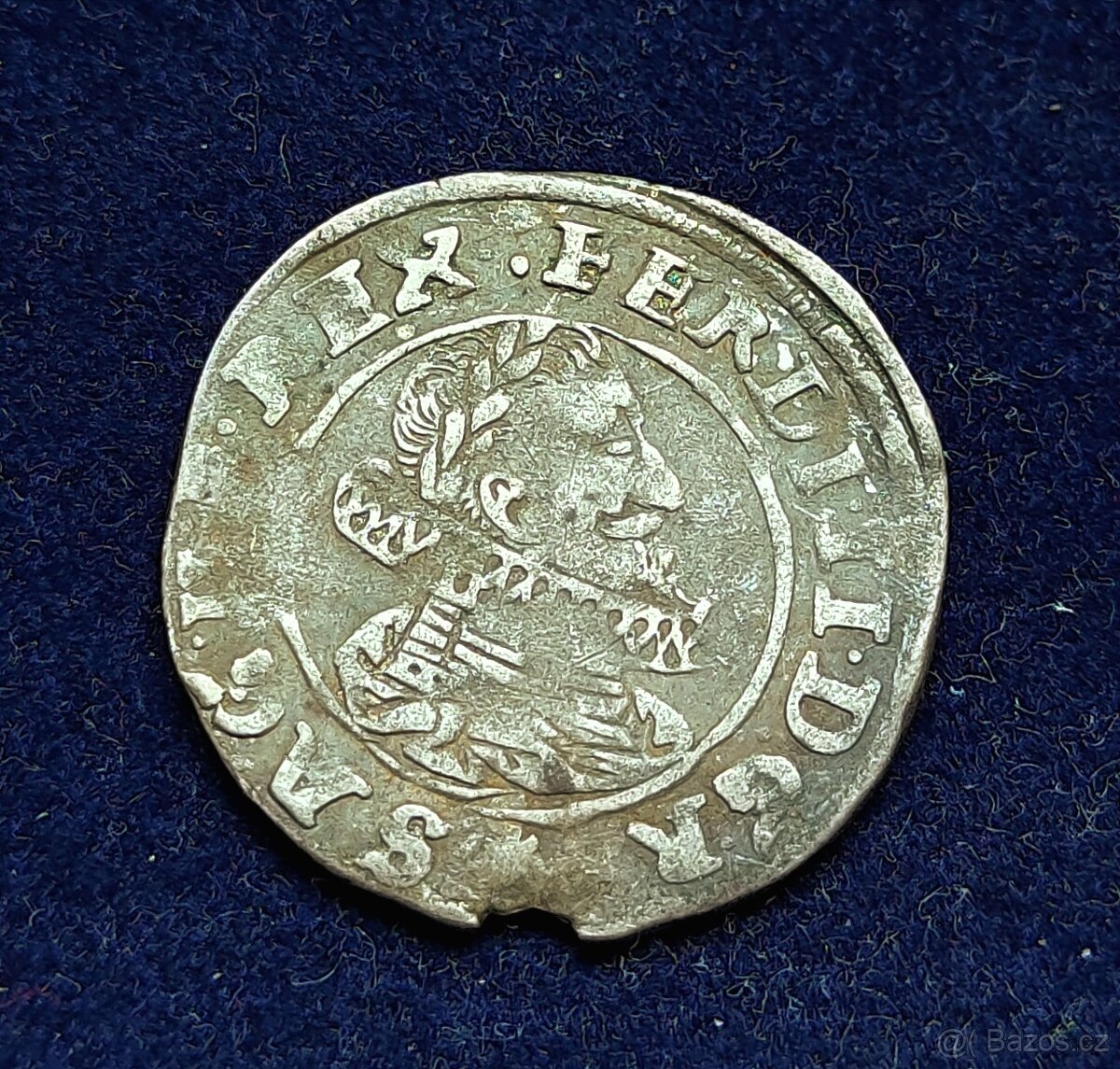 3 krejcar 1628 Ferdinand ll