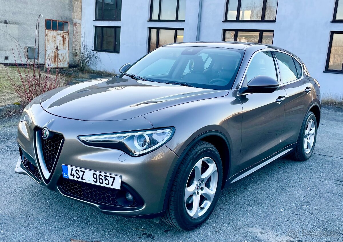 ALFA ROMEO STELVIO 2.2 JTDM 132KW, ALU 18 LÁT/KŮŽE