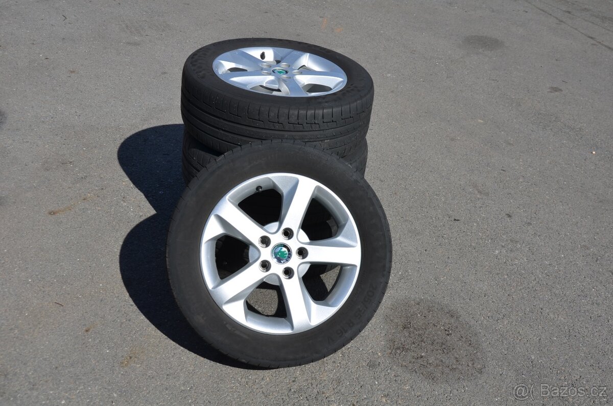 Škoda Octavia 2 facelift - letní alu 16" "PROXIMA"