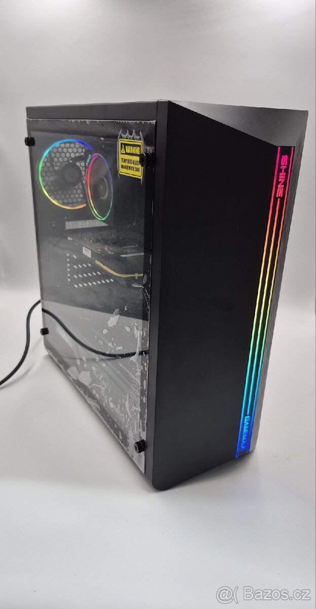 HERNÍ PC R5-3600X / GTX 1060 6GB / SSD 512GB další...