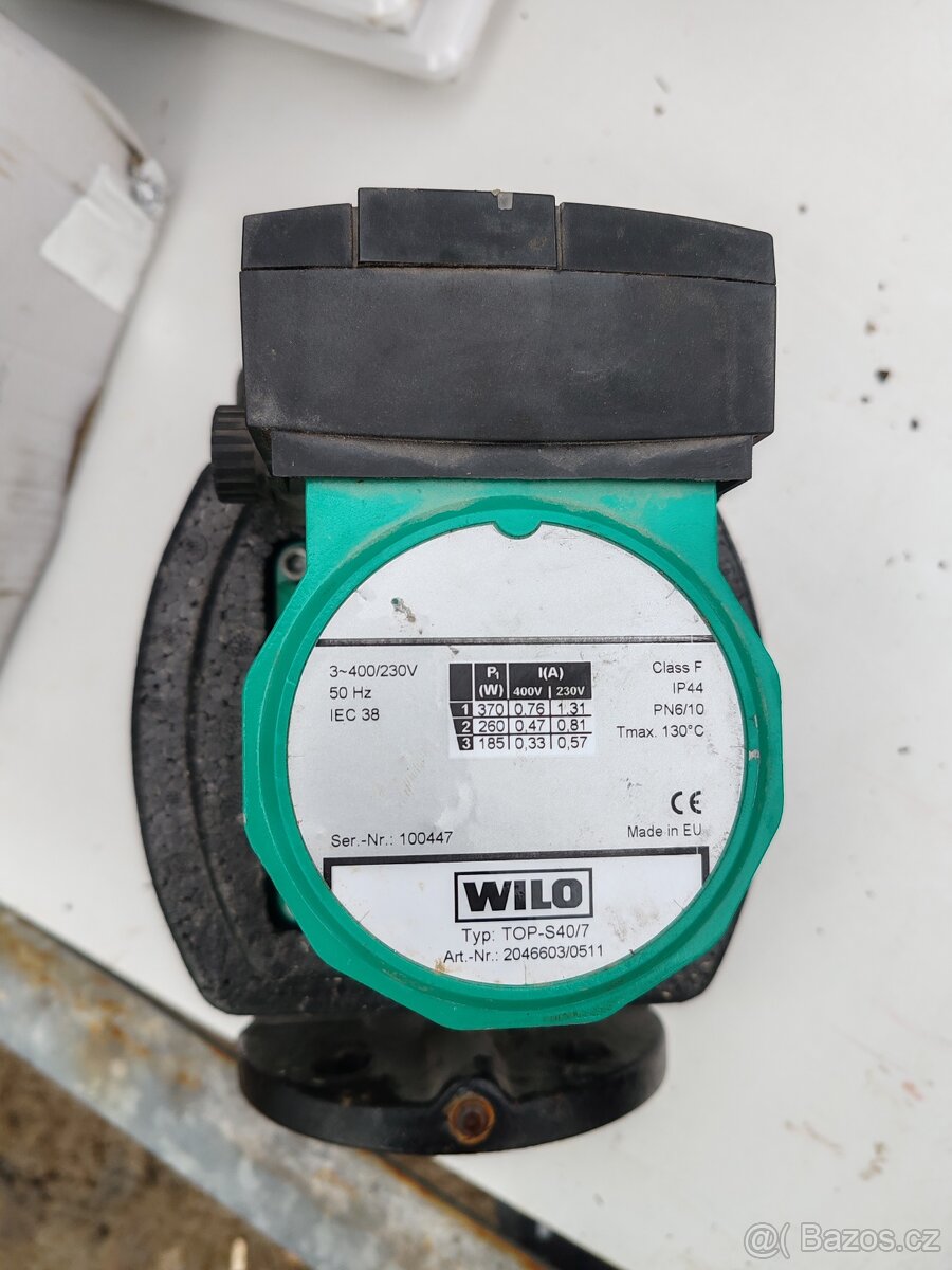 Čerpadlo Wilo TOP-S40/7