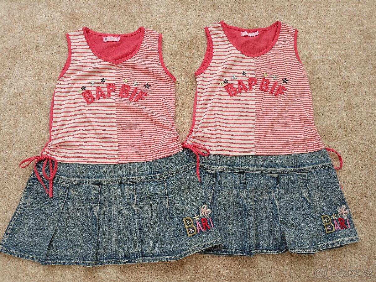 Šatičky pro dvojčata