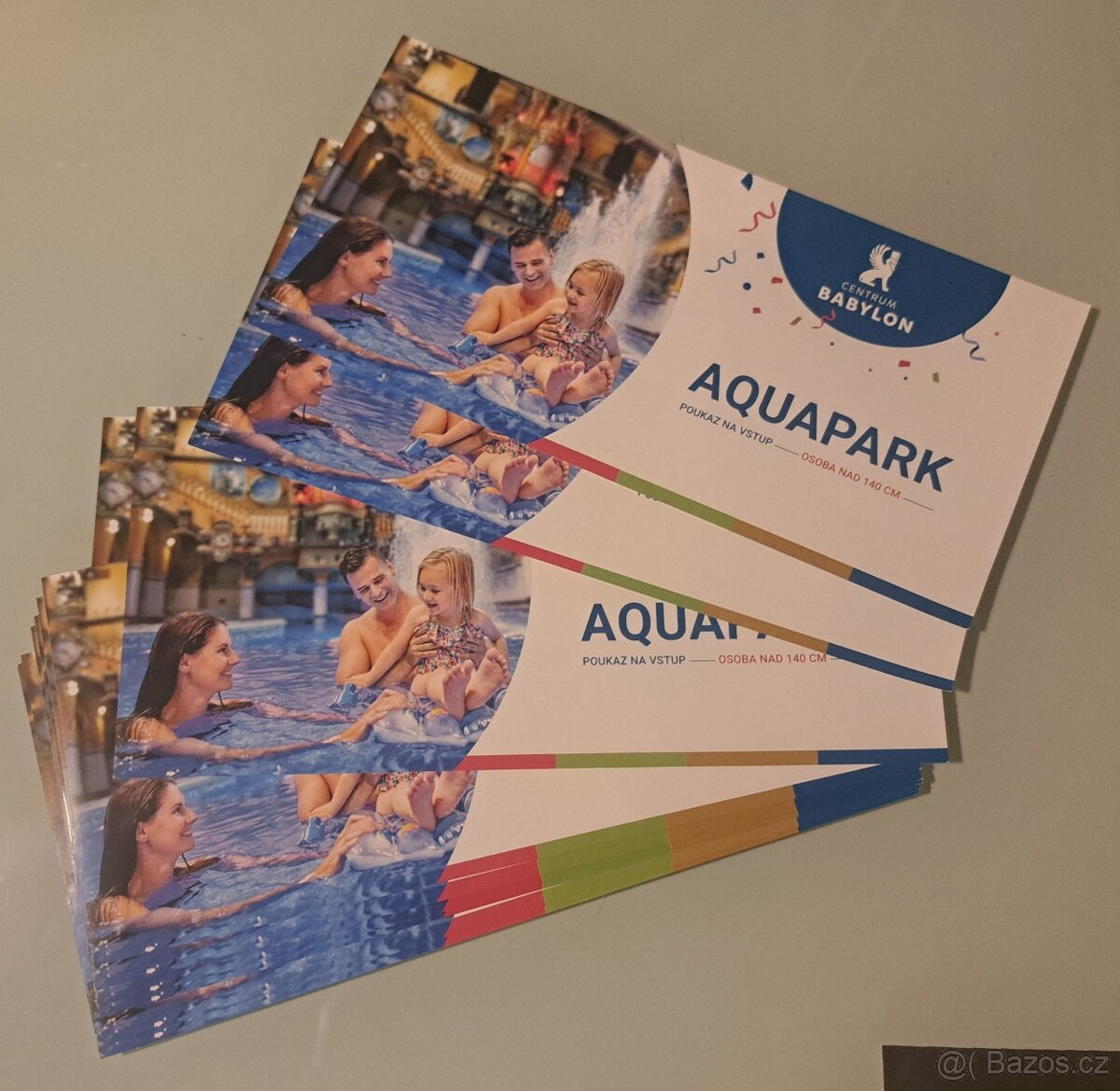 AQUAPARK BABYLON - 10 poukazů v hodnotě 5500,-