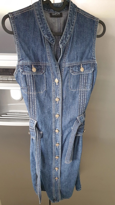 Džínové šaty Taifun