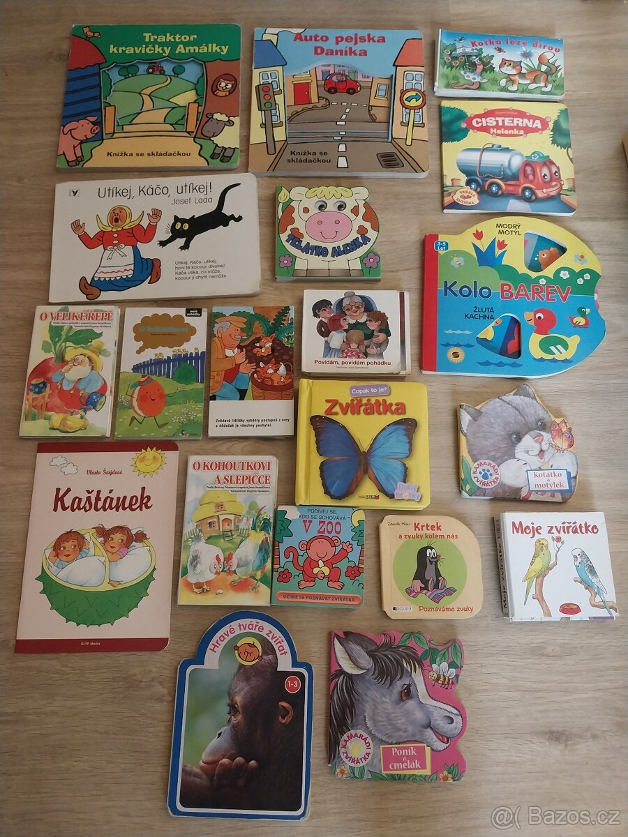 Sada knížek + leporelo