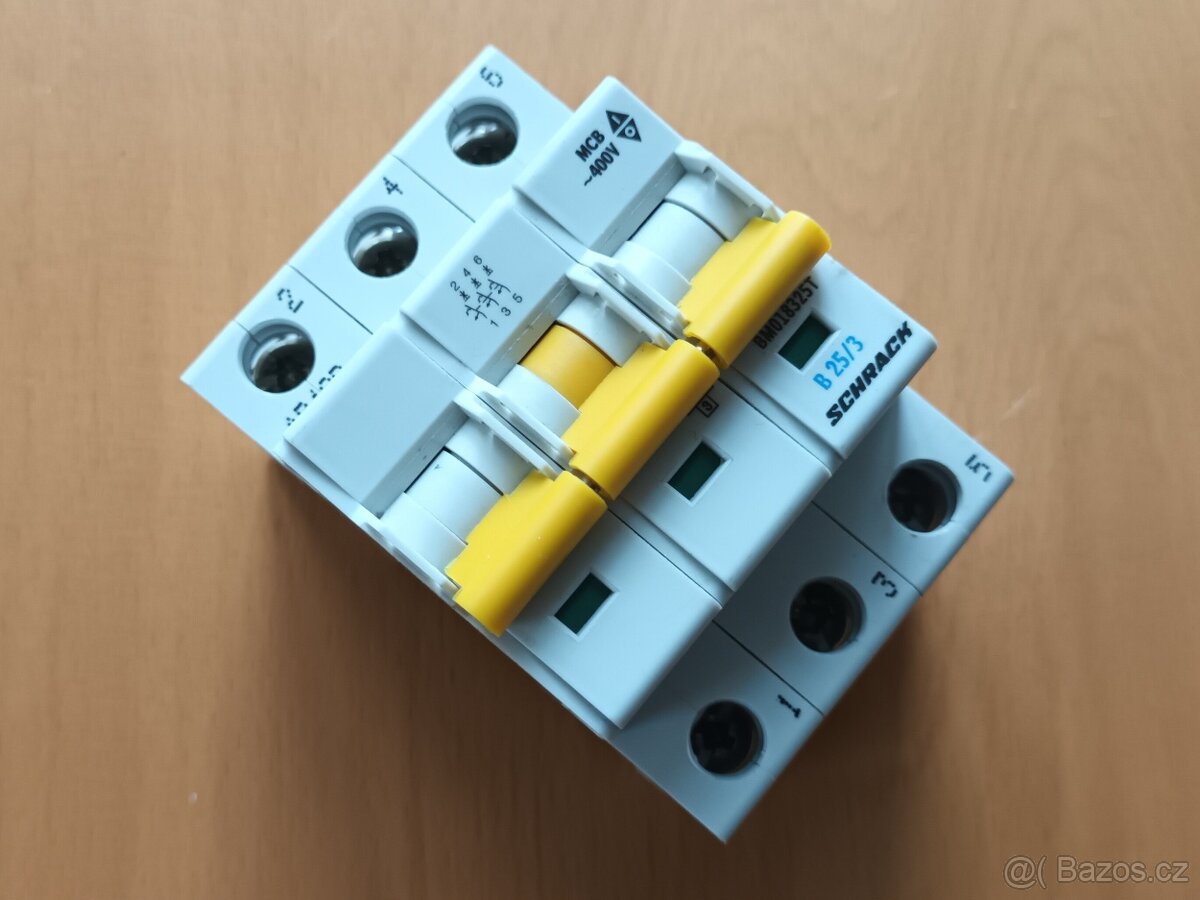 Jistič Schrack BMS0 BM018325T B 25/3