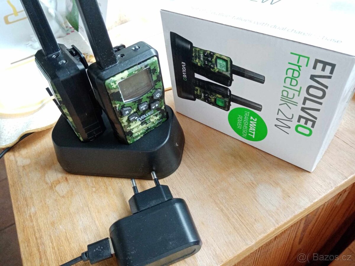 vysílačky EVOLVEO FreeTalk 2W