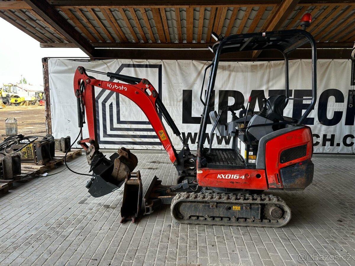 Pásový minibagr KUBOTA KX016-4