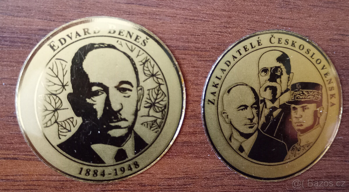 Sběratelská sada medailí Zakladatelé ČSR