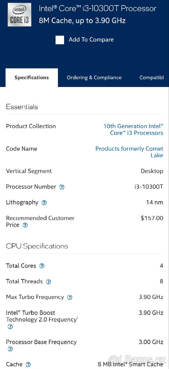 Procesor Intel Core i5-10300T
