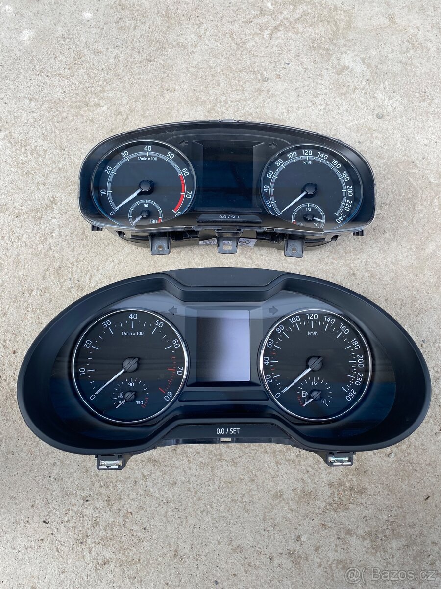 Budíky Octavia 3 / Rapid / Fabia 3