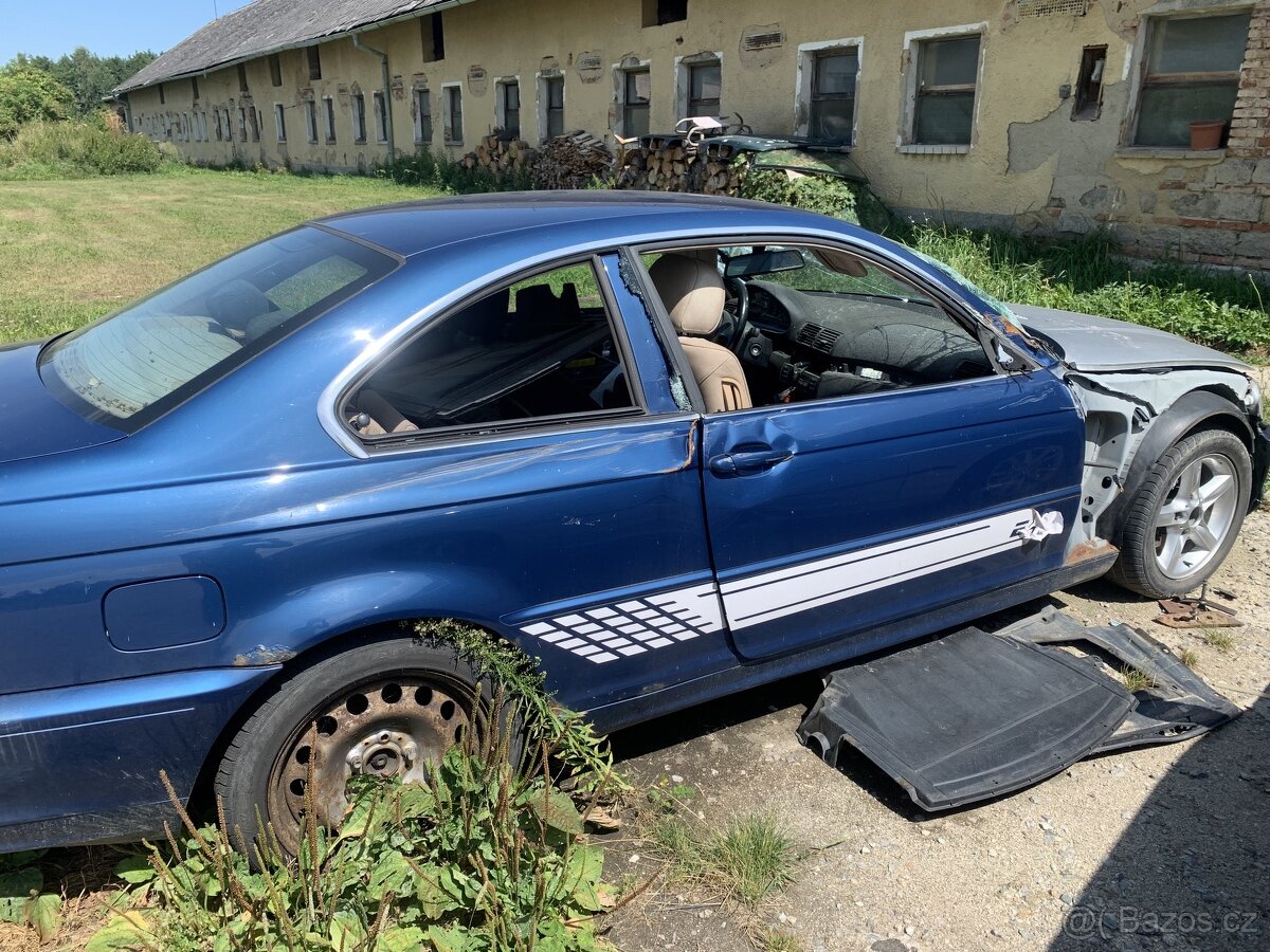 prodám náhradní díly z bmw e46 320ci 125kw