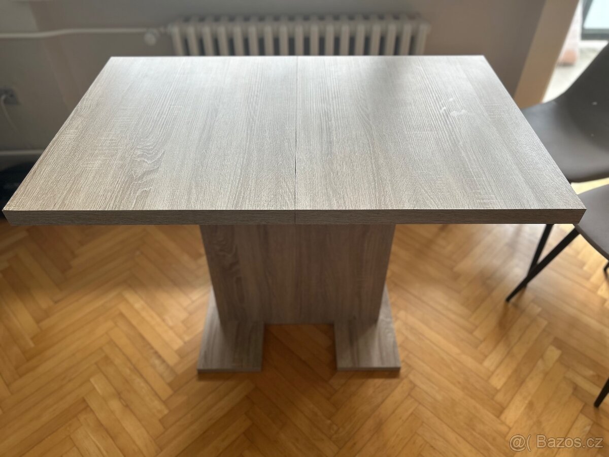 Jídelní rozkládací stůl, dub sonoma