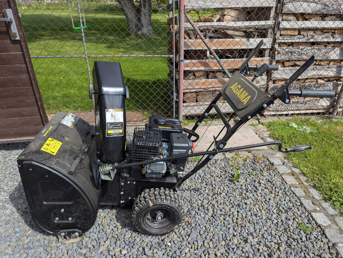 AGAMA 651Q dvoustupňová sněhová fréza 6,5HP