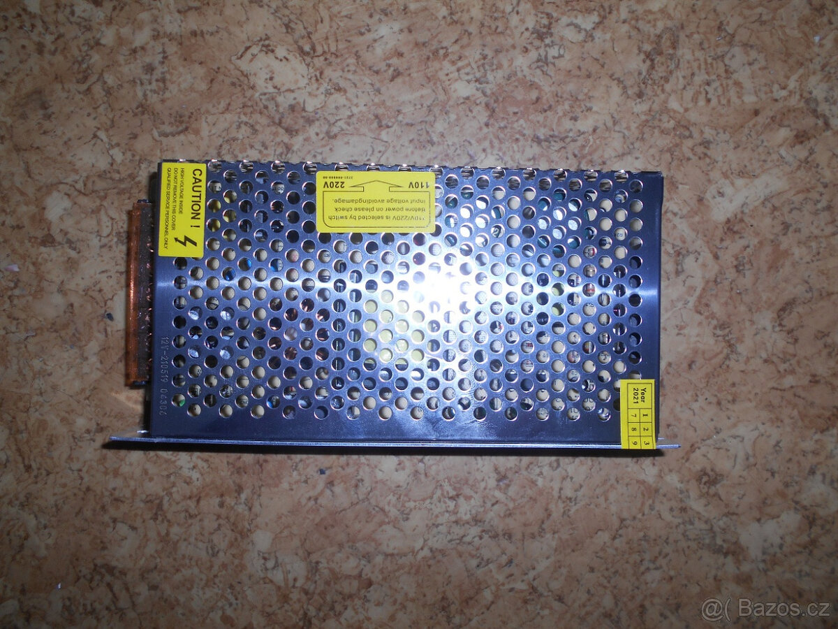 Zdroj 12V, 180W, 15A, spínaný zdroj 12 V