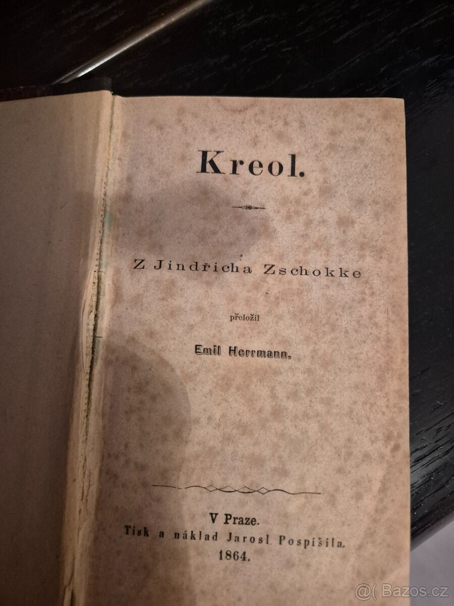 Kniha Kreol