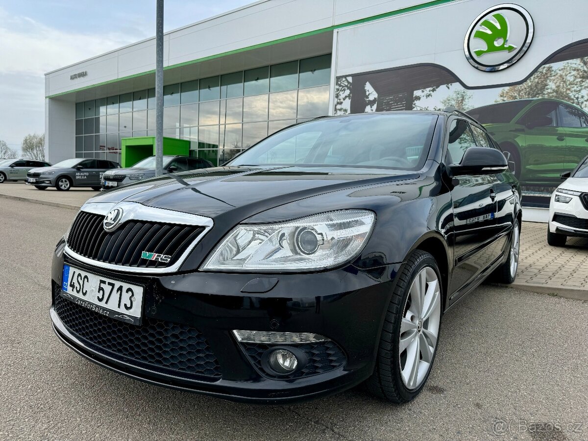 Škoda Octavia II kombi 2.0TDI RS 125kW DSG KŮŽE
