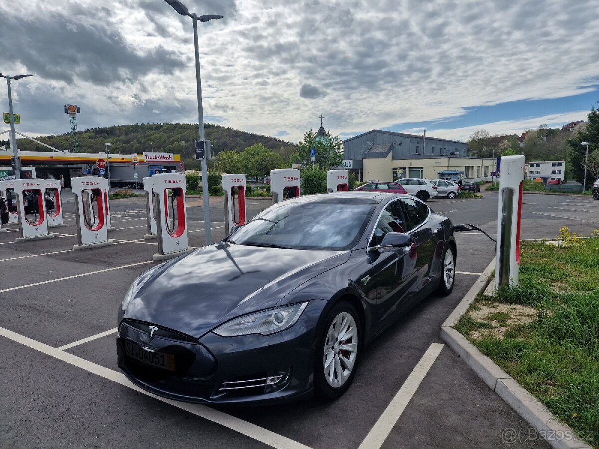 🔥Tesla Model S P85D Ludicrous+ 2015 515 kW Nový motor🔥