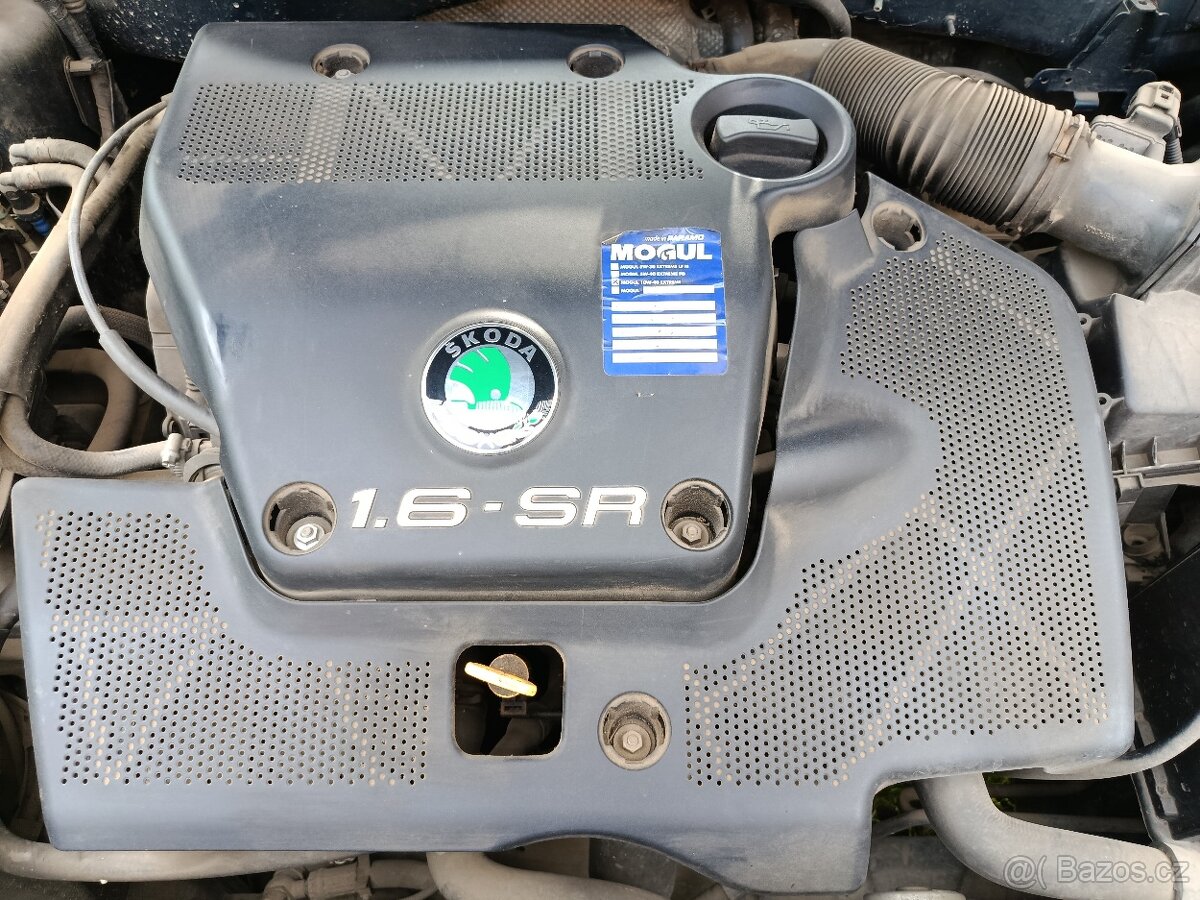 Motor 1.6i AKL 74kw najeto 150tkm převodovka DUU