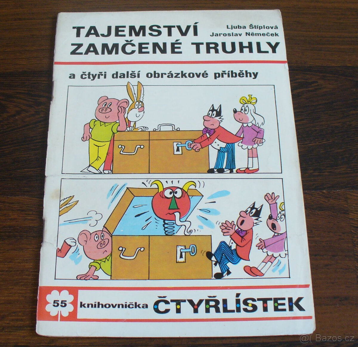 Čtyřlístek č. 55 Tajemství zamčené truhly