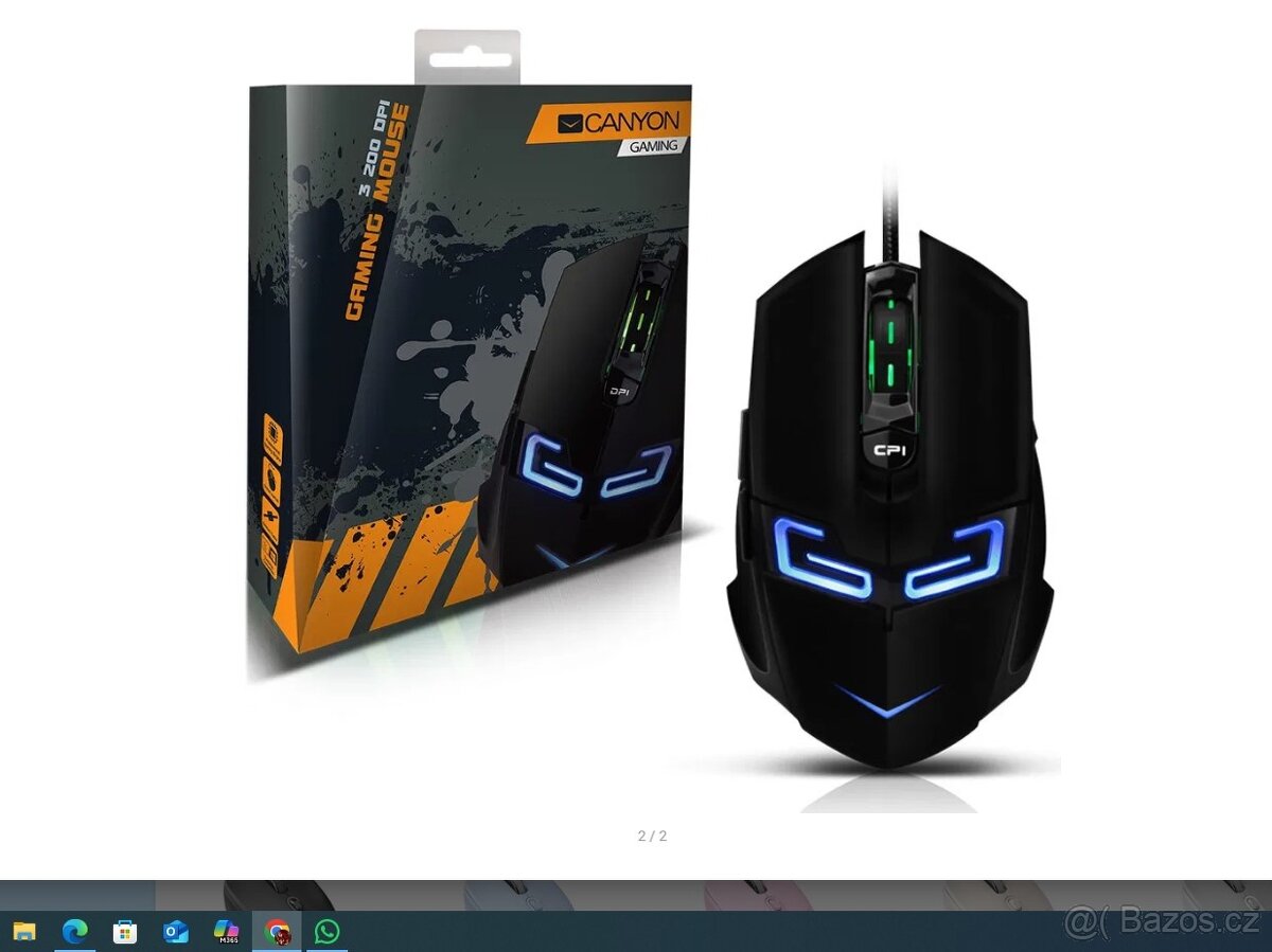 Prodám myš Canyon Gaming