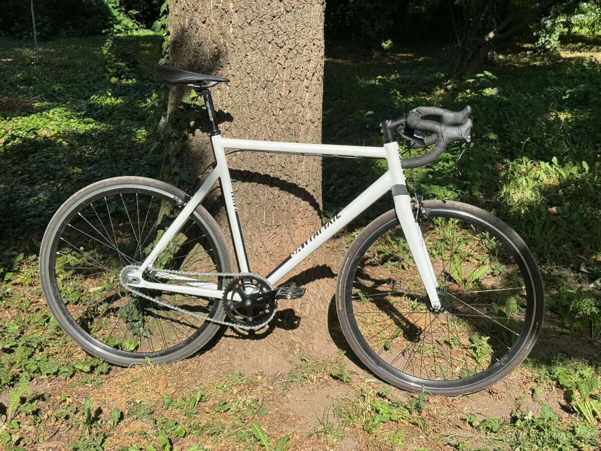 Kolo - single speed 🚲 Santafixie Raval – bílá, velikost 58