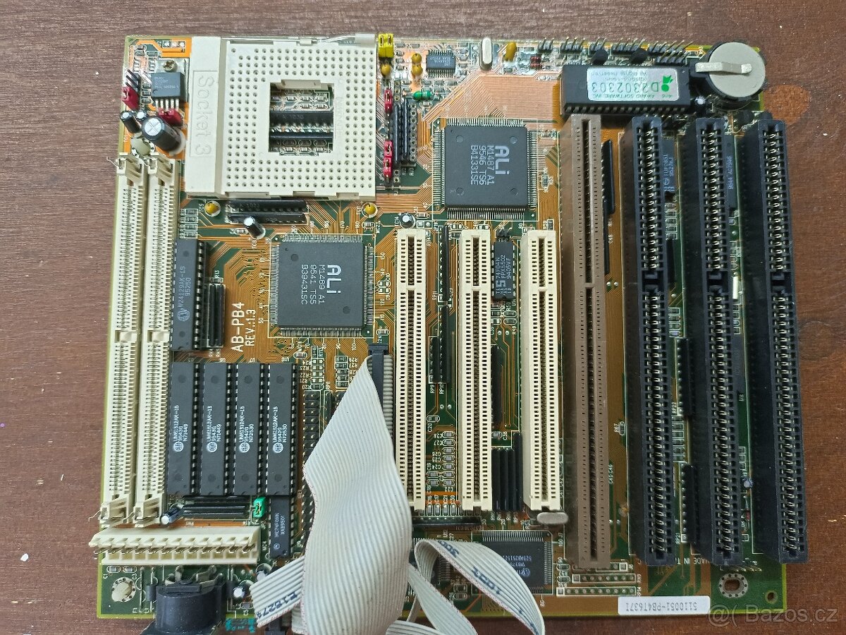 historické základní desky, 386 socket 3, socket 7, RAM