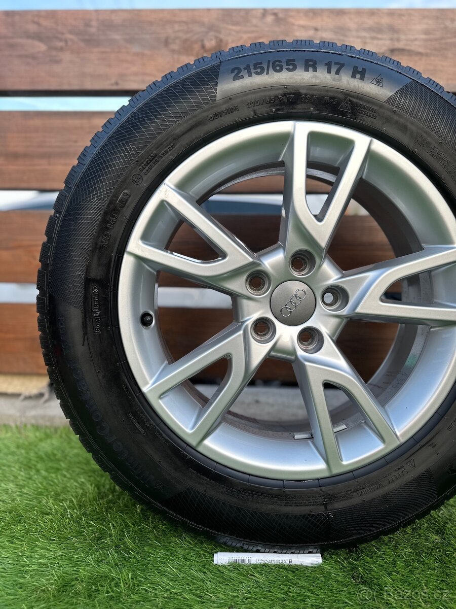 Alu kola 5x112 r17 s pneu (65j33)