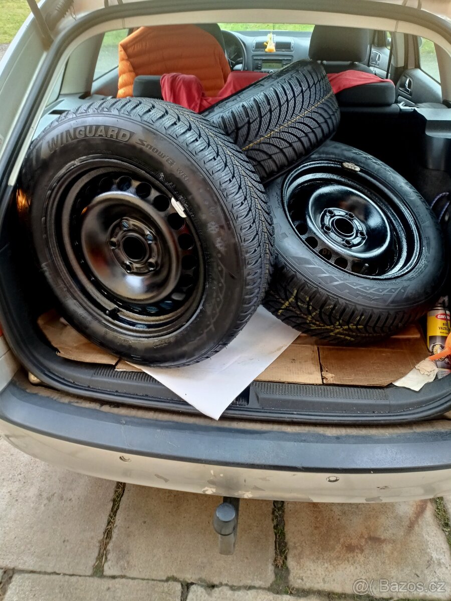 Škoda Octavia 2 zimní kola