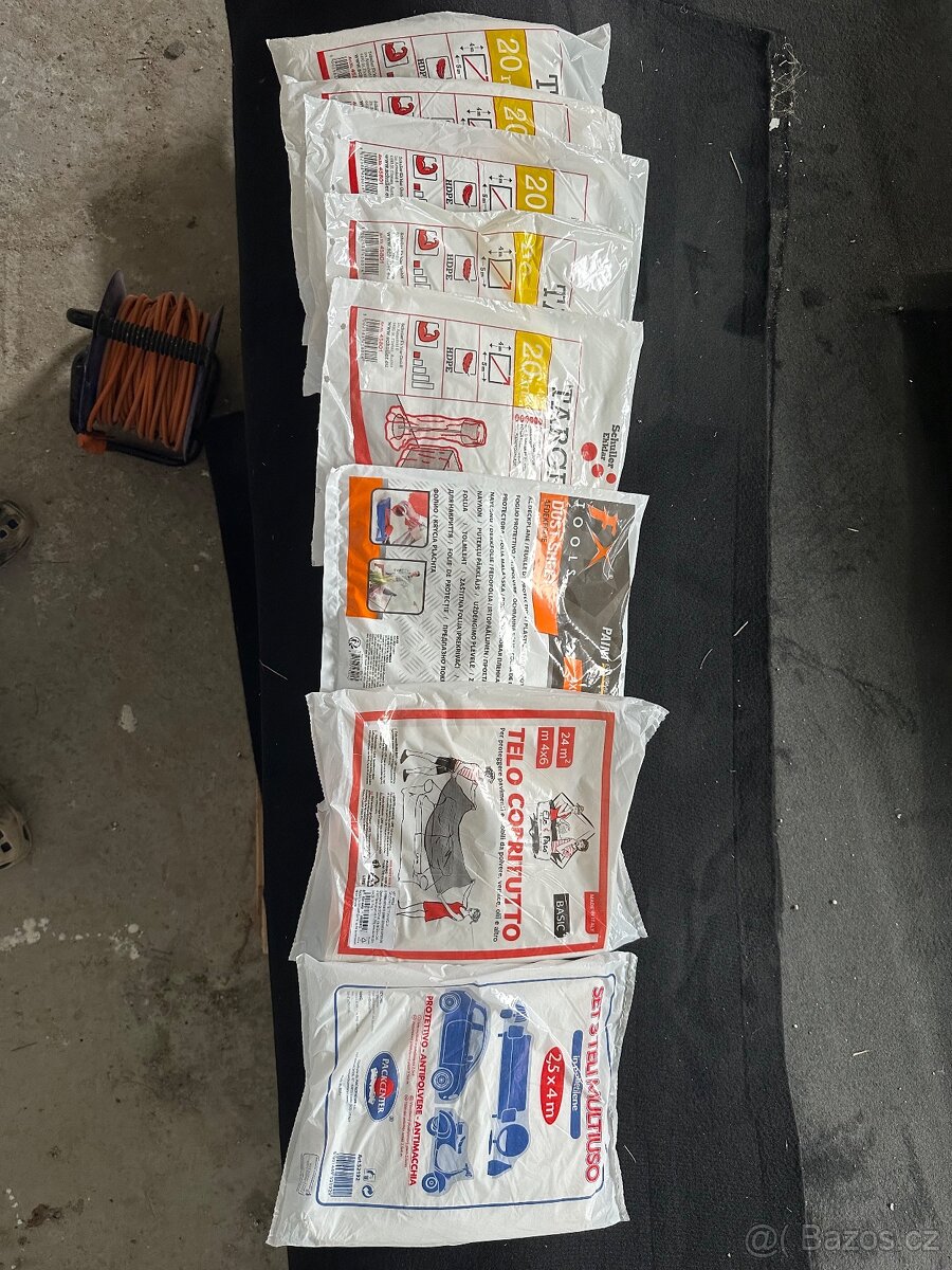 Zakrývací fólie na malování