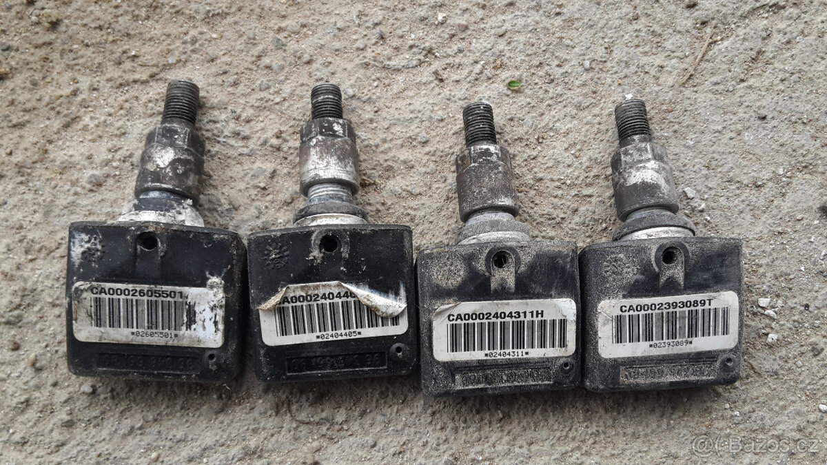 Peugeot 607 senzory tlaku pneu