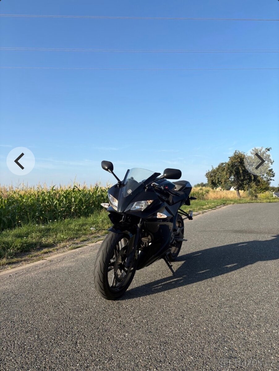 Koupím moto Yamaha mt, yzfr 125 na opravu